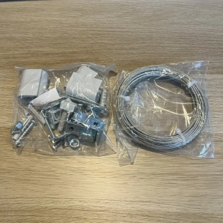 Kompletná sada Universal (4ks napínačov a 14m oceľového lana)